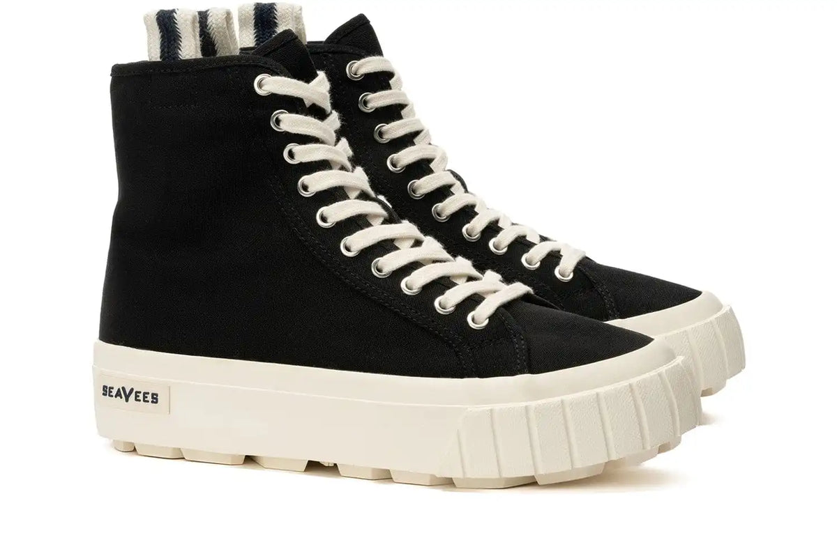 Womens - La Brea Lug High Top Platform - Black