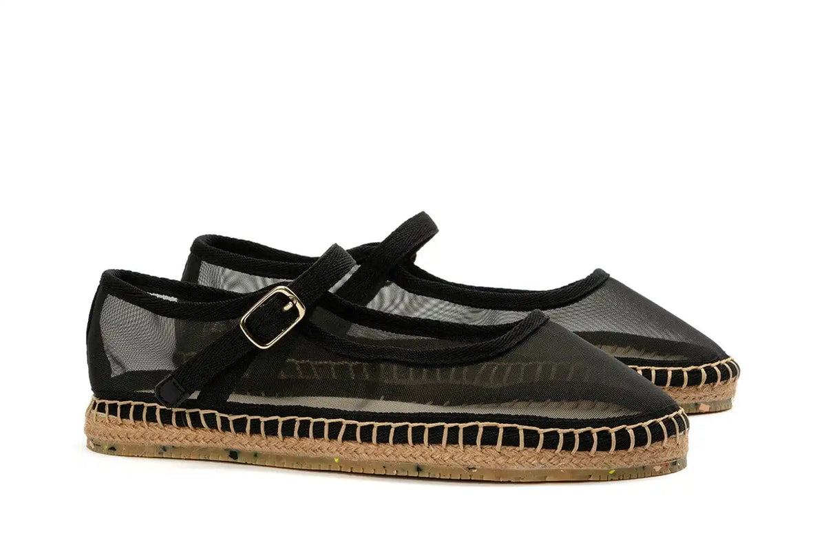 Womens - Miramar Espadrille - Black